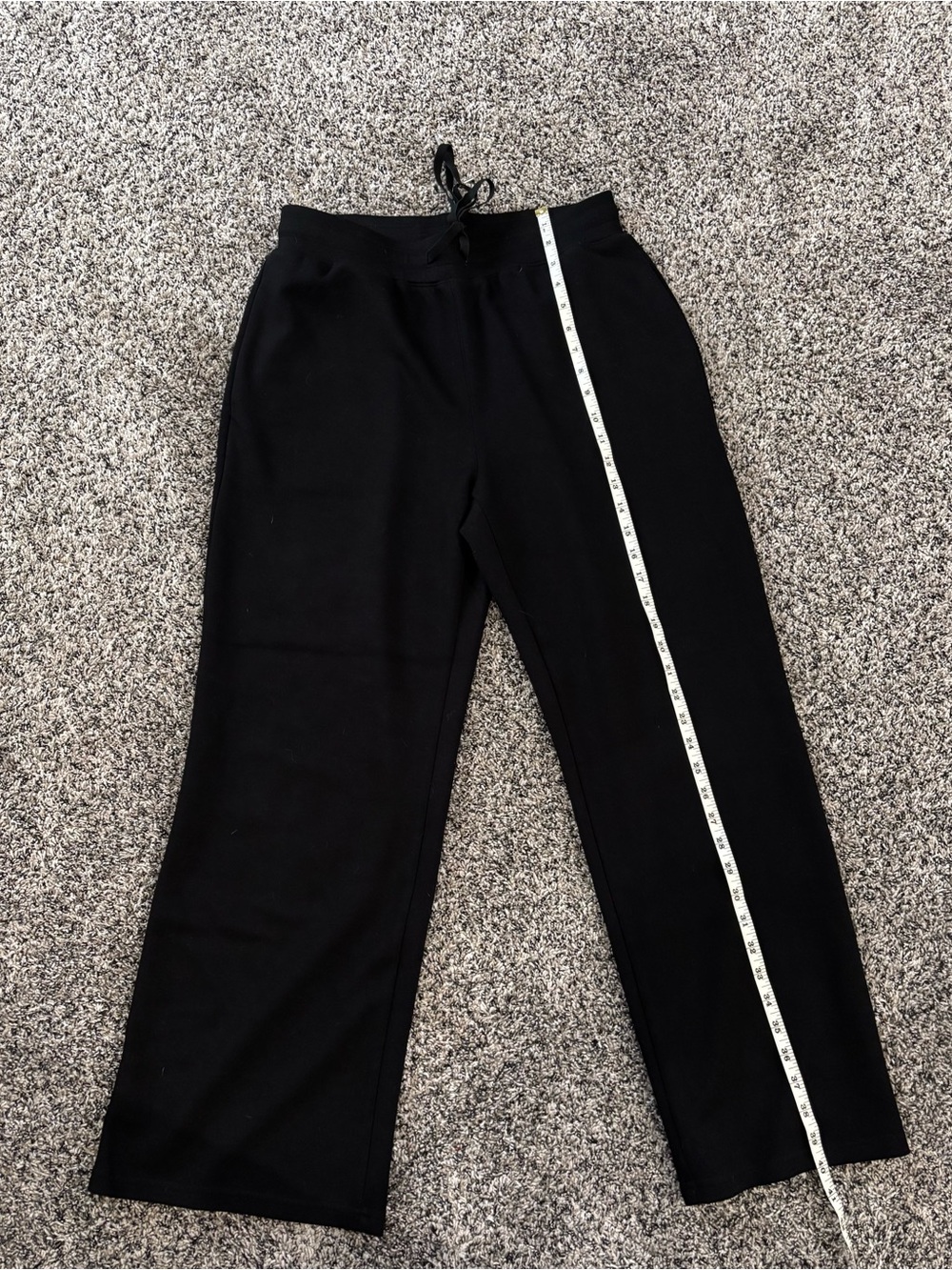 Black Kids Pull-On Lounge Pants - Brand Unspecified